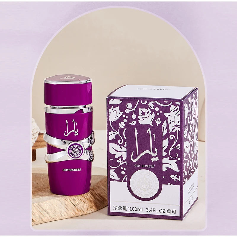 Brand Arab Perfume Women Secret Fragrance Popular Laf Perfum Unisex Dubai Eau De Toilette Romant Charm Perfum Gift Box Deodorant
