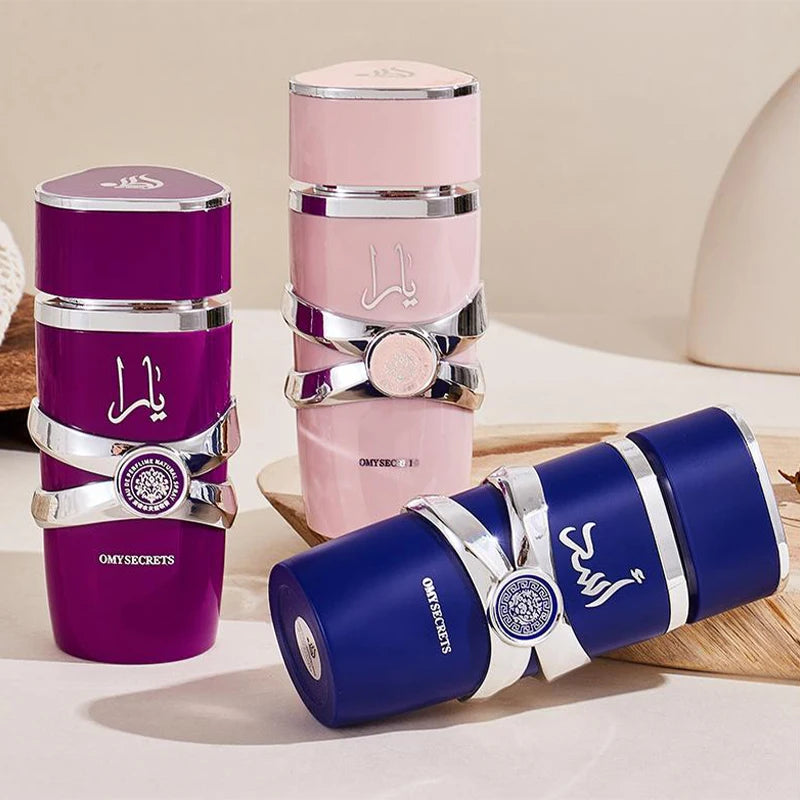 Arabian Brand 100ml Eau De Toilette Ya Lasting Fragrance Bodyspray Pink Gilded Floral Fruity Cologne Dubai Gift Charming Perfume