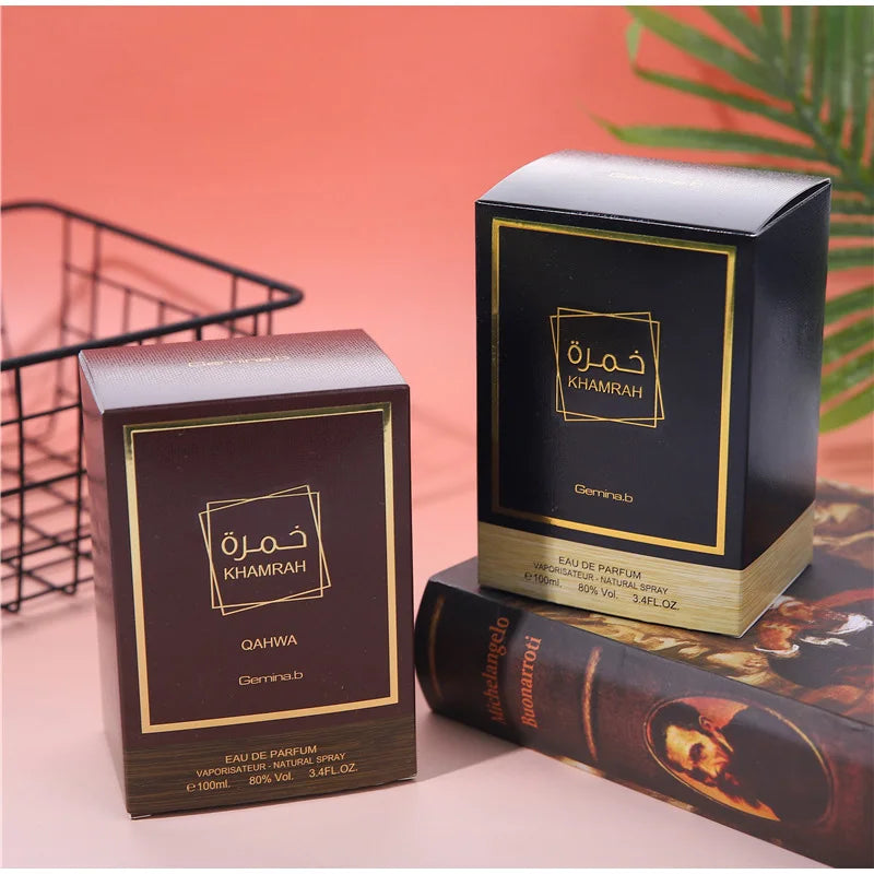 Men's Kamra Perfume Fragrance Dubai Arabian Charm Unisex Male Perfume Cologne Light Fragrance Charming Dating Eau De Toilette