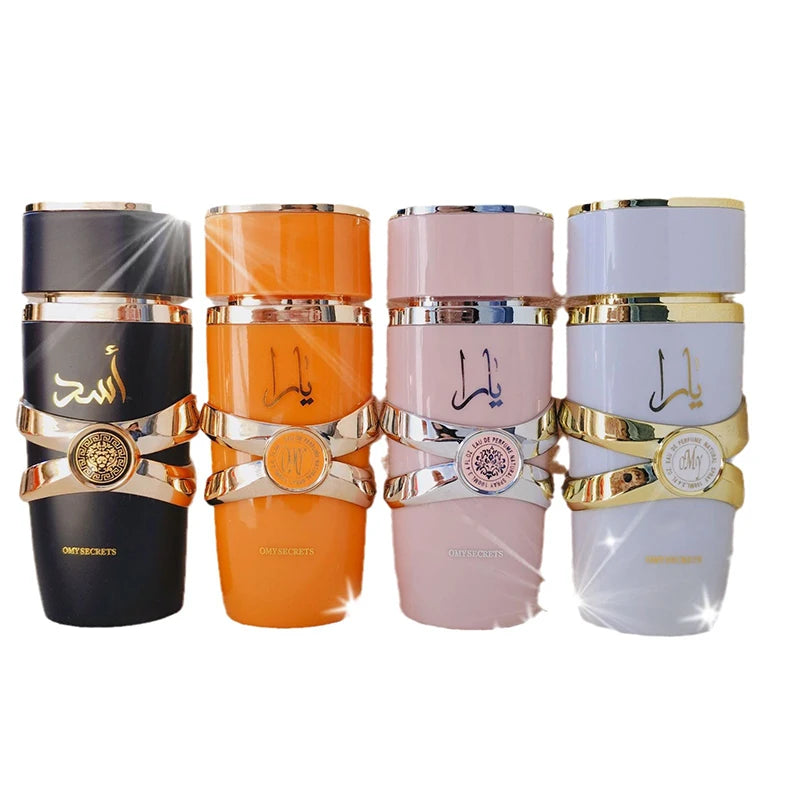 Arabian Brand 100ml Eau De Toilette Ya Lasting Fragrance Bodyspray Pink Gilded Floral Fruity Cologne Dubai Gift Charming Perfume