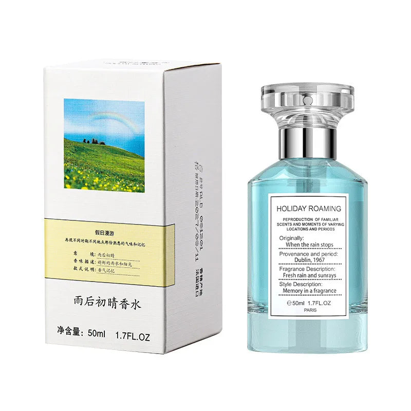 New Lazy Weekend Perfume Natural Fresh Citrus Charm Eau De Parfum Unisex Fireplace Small Niche Perfume Lasting Fragrance Perfume