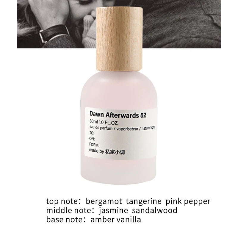Laboratory Perfume Sandalwood Black Tea Ladies Long-lasting Light Fragrance Niche Fresh Unisex Elegant Woody Cologne Perfume