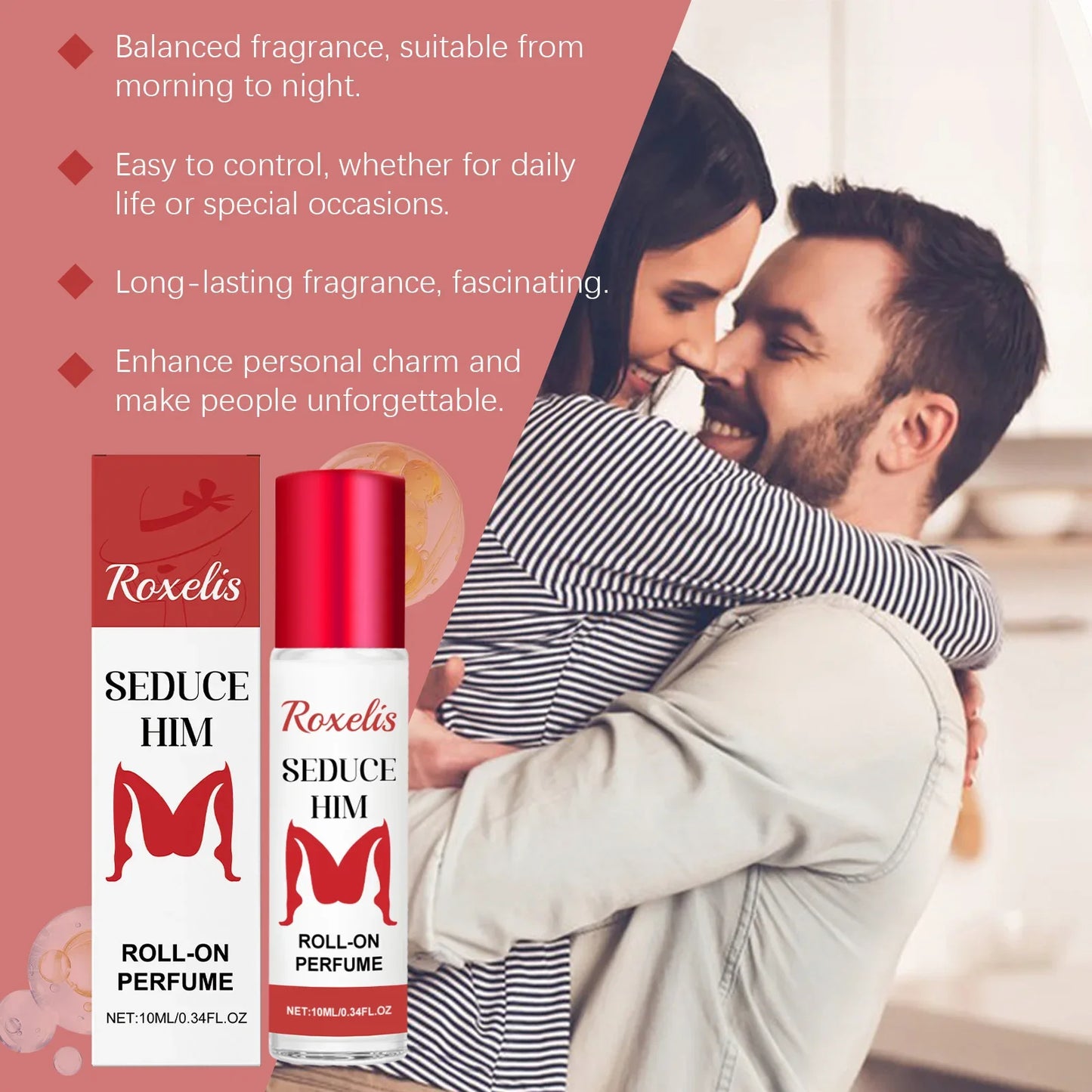 Pheromone of Man To Attract Women Body Spray Flirting Encourage Dating Fragrant Flirting Erotic Scent Entice and Ensnare Woman