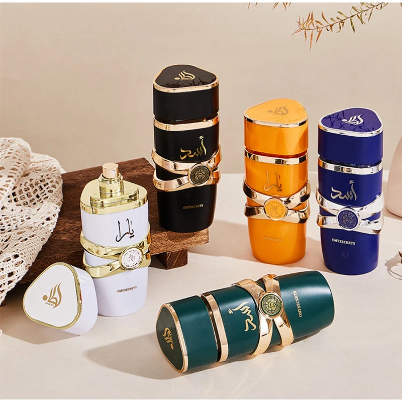 Brand Arab Perfume Women Secret Fragrance Popular Laf Perfum Unisex Dubai Eau De Toilette Romant Charm Perfum Gift Box Deodorant