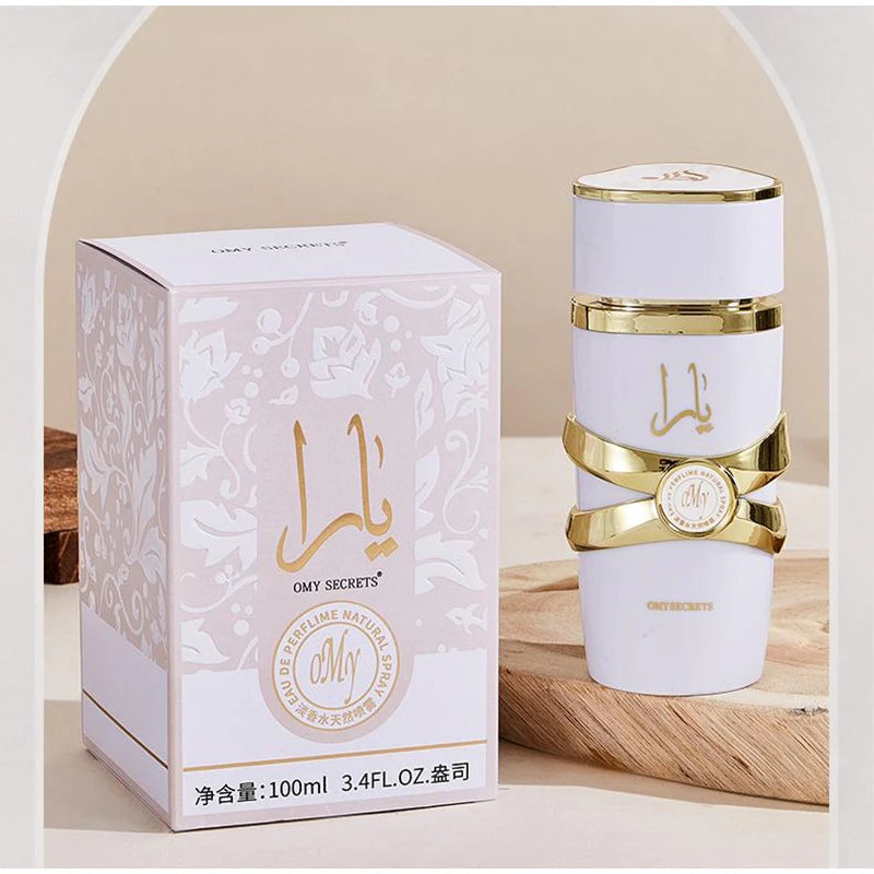 Brand Arab Perfume Women Secret Fragrance Popular Laf Perfum Unisex Dubai Eau De Toilette Romant Charm Perfum Gift Box Deodorant