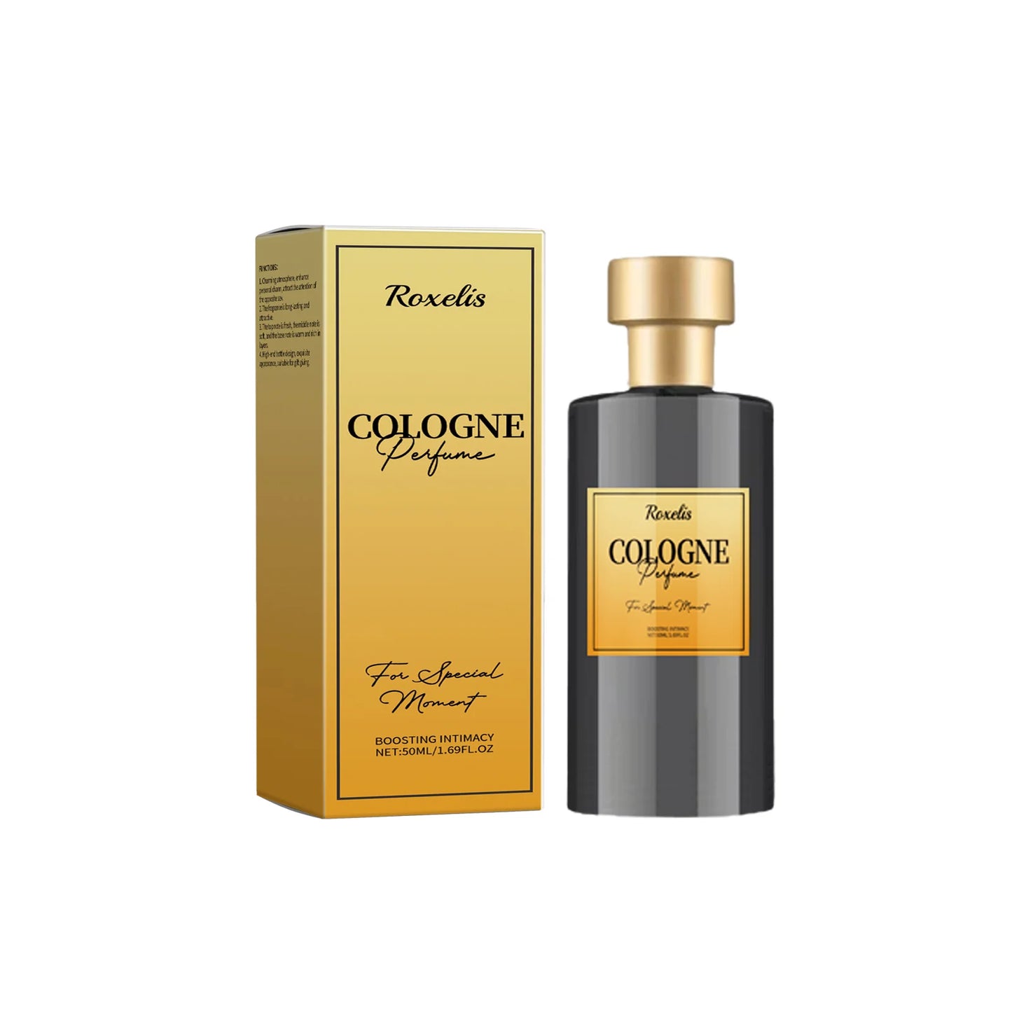 Roxelis 50ml Cologne Pheromone Perfume Valentine'S Day Lasting Fragrance Fresh Scent Flirting Dating Charming Release Perfume
