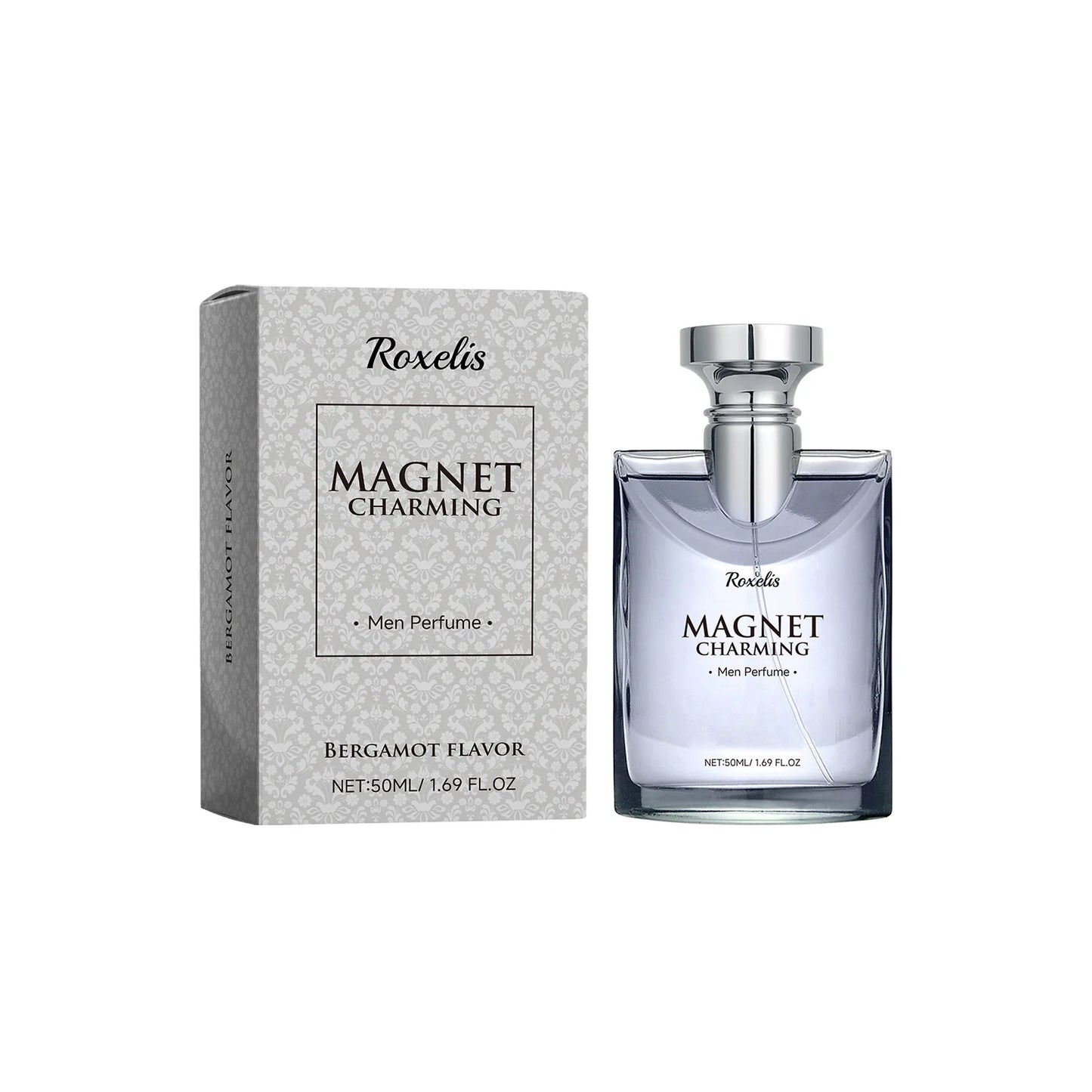 Roxelis 50ml Magnet Charming Men Perfume Tea Scent Bergamot Fragrance Freshing Lasting Glamour Flirting Dating Pheromone Perfume