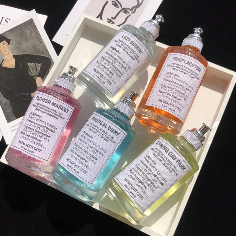 New Lazy Weekend Perfume Natural Fresh Citrus Charm Eau De Parfum Unisex Fireplace Small Niche Perfume Lasting Fragrance Perfume
