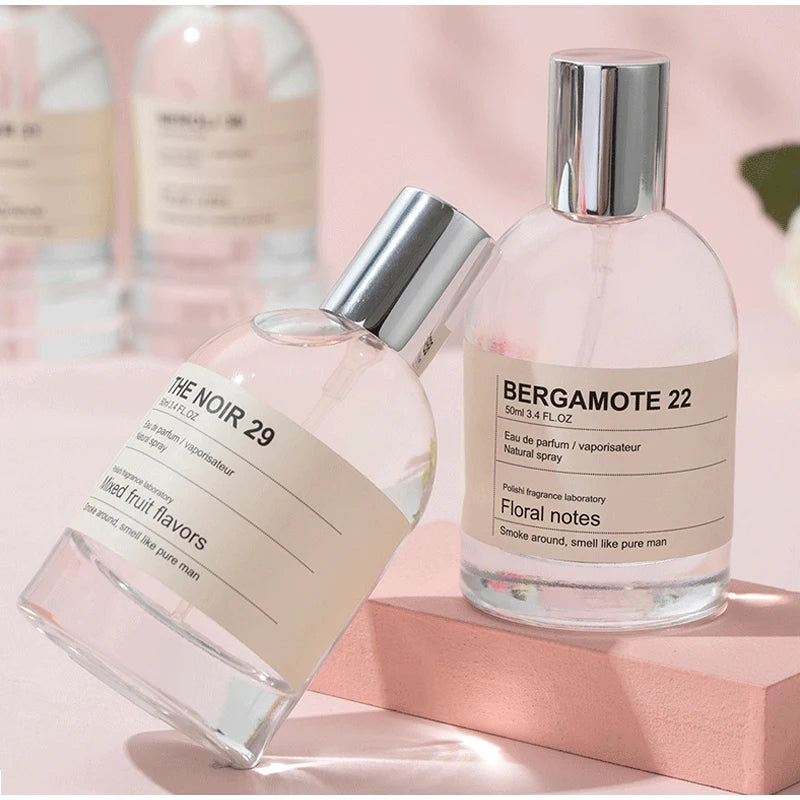Floral Fragrance Bergamot Perfume Unisex Niche Fresh Lasting Fragrance Sandalwood Gentle Leather Elegant Women's Natural Perfume