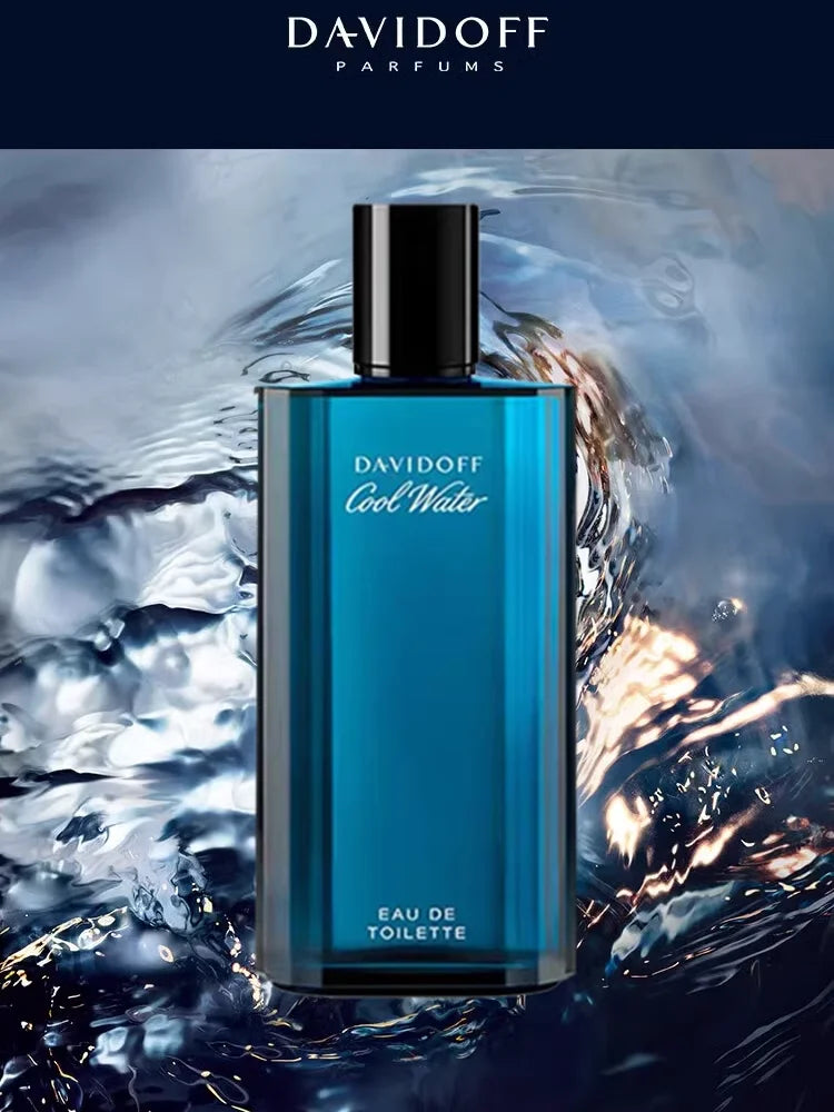Davidoff Cool Water Eau de Toilette for Men cool water fresh marine lasting 125ml
