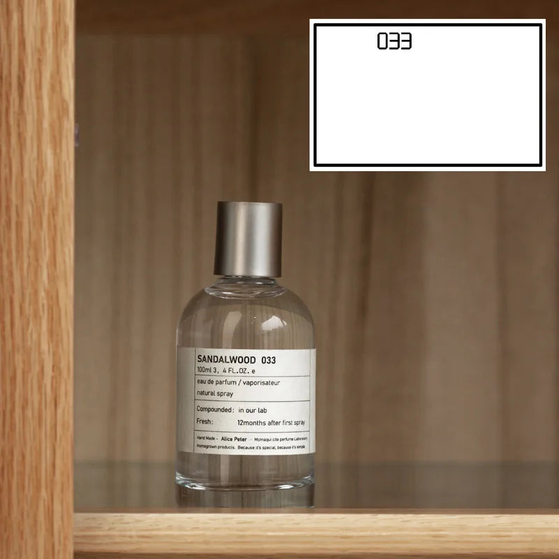 Laboratory Perfume Sandalwood Black Tea Ladies Long-lasting Light Fragrance Niche Fresh Unisex Elegant Woody Cologne Perfume