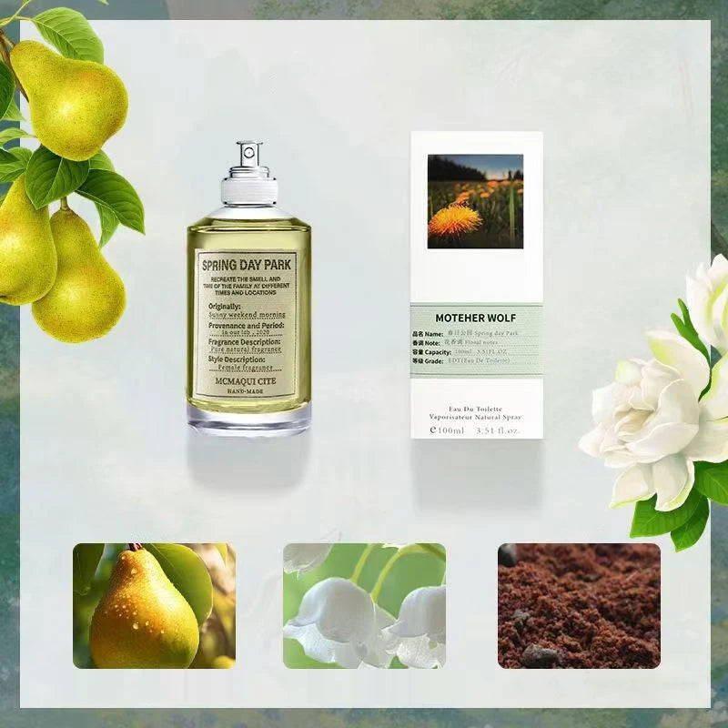 New Lazy Weekend Perfume Natural Fresh Citrus Charm Eau De Parfum Unisex Fireplace Small Niche Perfume Lasting Fragrance Perfume