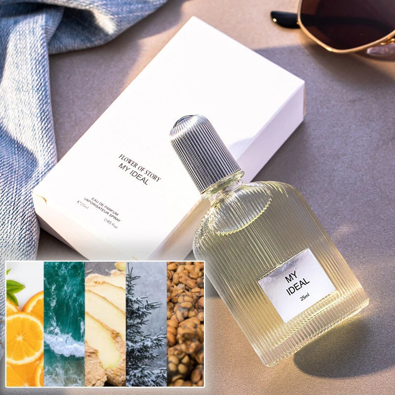 Brand Floral Fragrance Women's Perfume Set Long-lasting Light Fragrance Fresh Charming Kiss Gift Box Flower Of Story Sexy Spray