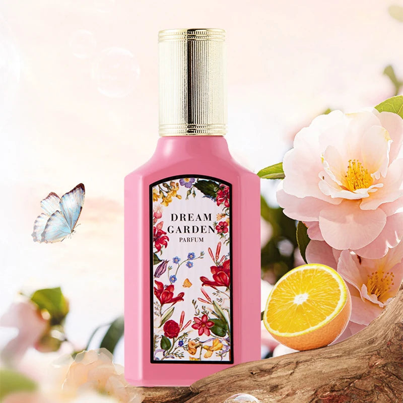 Brand Floral Fragrance Women's Perfume Set Long-lasting Light Fragrance Fresh Charming Kiss Gift Box Flower Of Story Sexy Spray