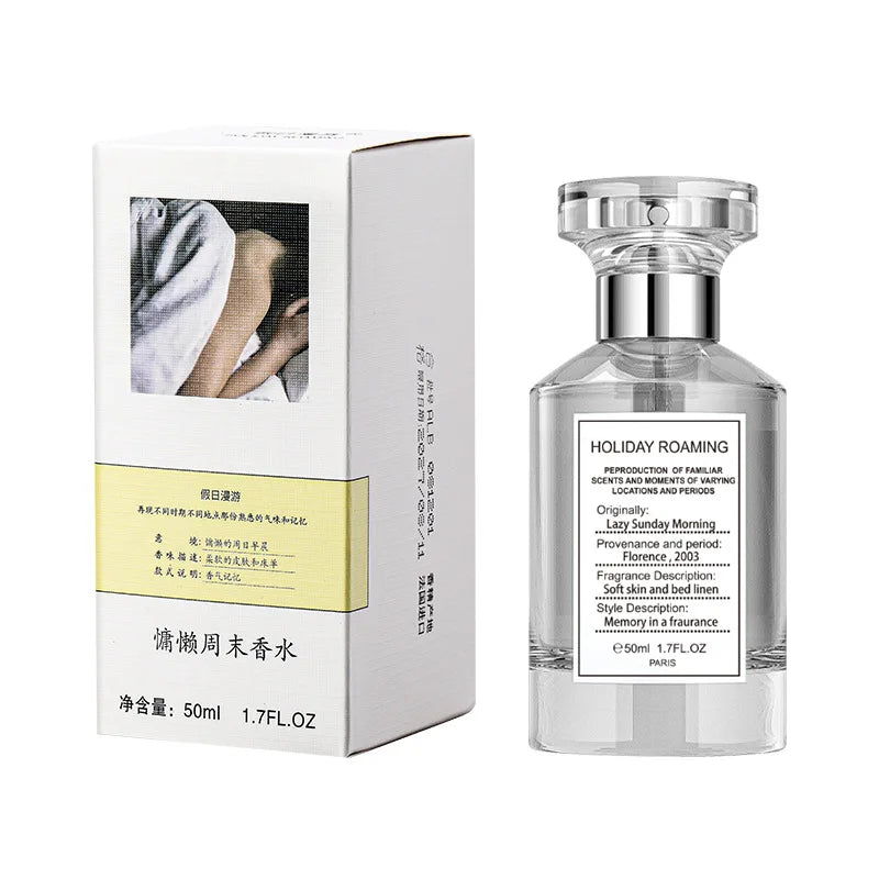 Woody Lazy Weekend Perfume Fresh Lasting Fragrance Eau De Toilette Unisex Sandalwood Fireplace Citrus Flavor Brand Perfume 100ml