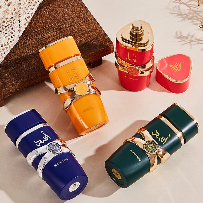 Arabian Brand 100ml Eau De Toilette Ya Lasting Fragrance Bodyspray Pink Gilded Floral Fruity Cologne Dubai Gift Charming Perfume