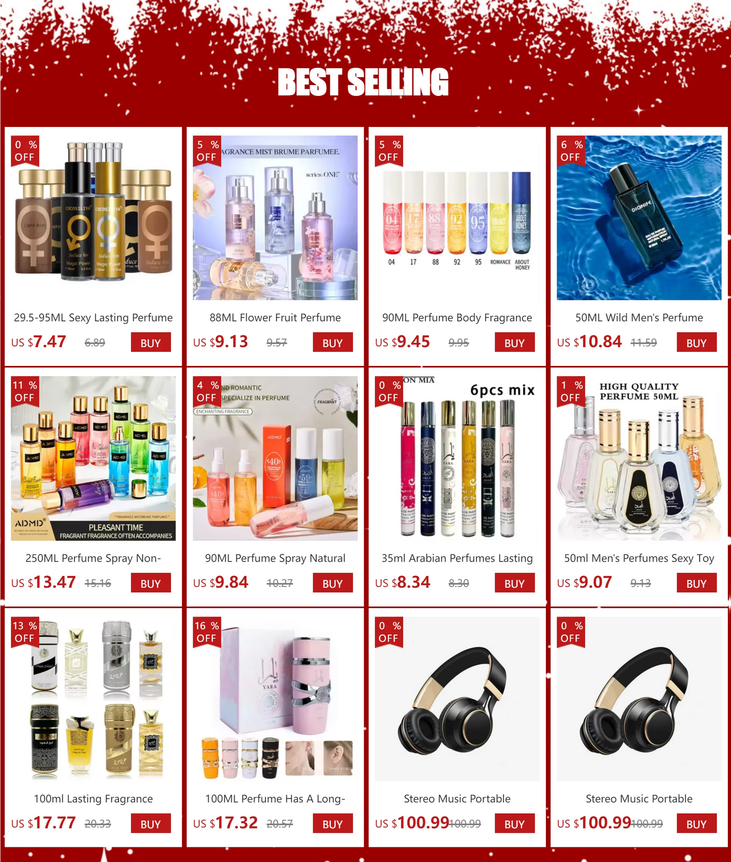 90ML(30mlx3PCS) Eau De Parfum Gift Box Feminino Spray Fresh Light Scent Floral Fruity Chypre Notes LongLasting Women Perfume Set