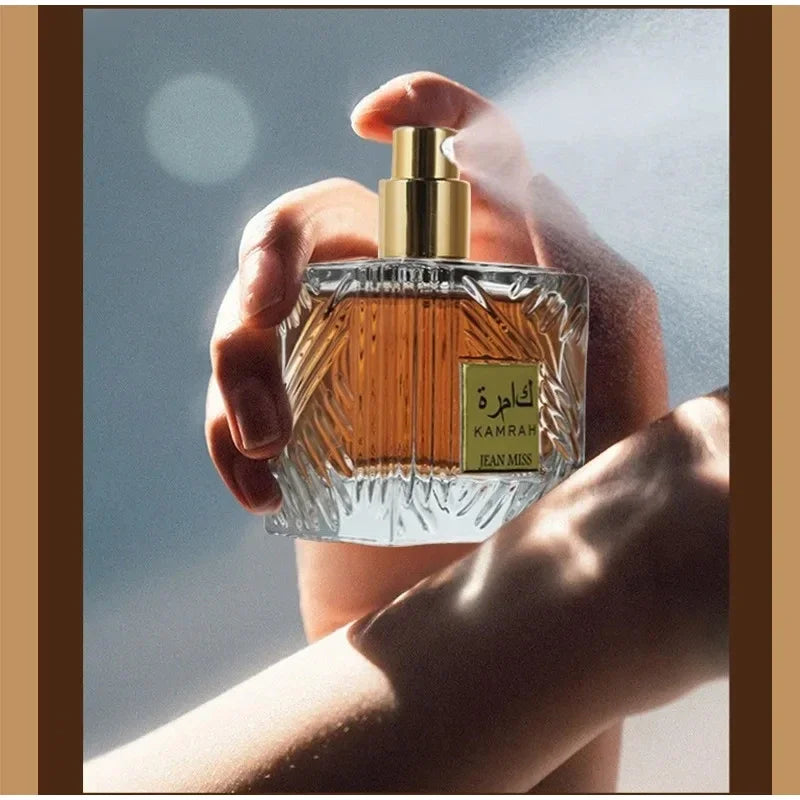 Men's Kamra Perfume Fragrance Dubai Arabian Charm Unisex Male Perfume Cologne Light Fragrance Charming Dating Eau De Toilette