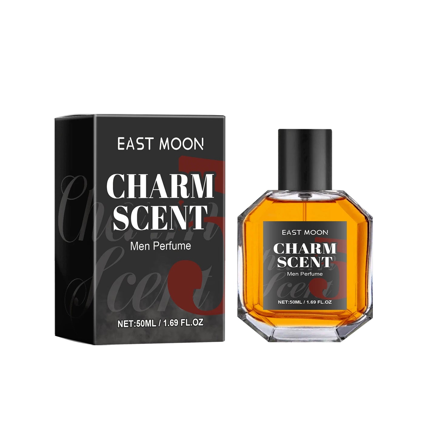 East Moon Men's Perfume Cedar Scent Balm Beard Balm Long Lasting Fragrance Wood Fragrance Fresh Release Men'S Charm Perfume