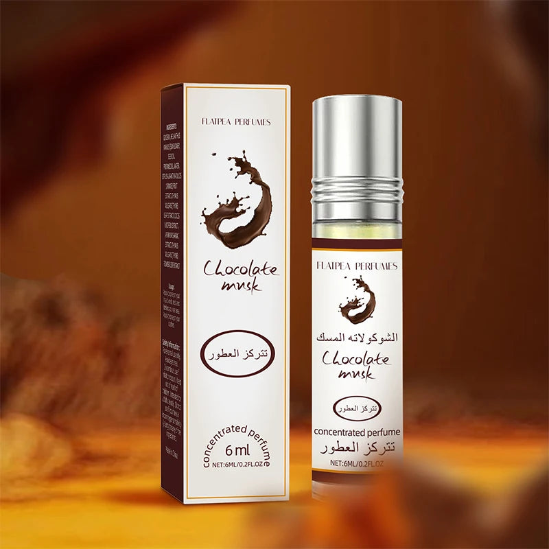 Unisex Eau De Chocolate Musk Parfum High Quality Arabian Perfume Lasting Pheromone Light Vibrant Citrus Irresistible Fragrance