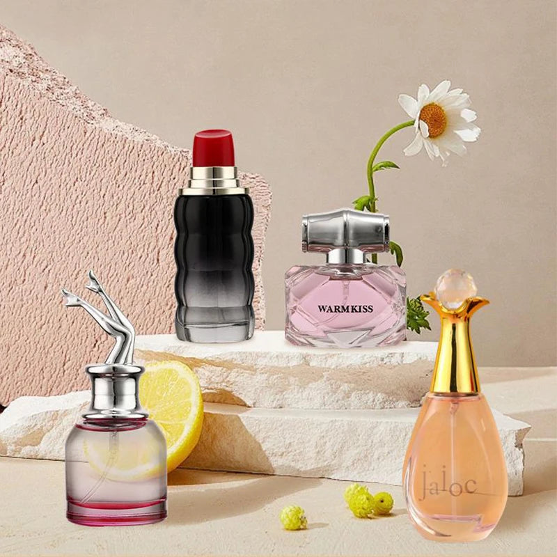 Brand Floral Fragrance Women's Perfume Set Long-lasting Light Fragrance Fresh Charming Kiss Gift Box Flower Of Story Sexy Spray