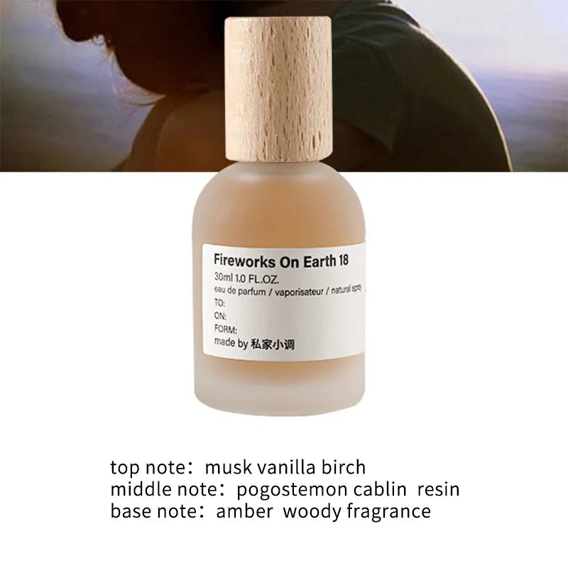 Laboratory Perfume Sandalwood Black Tea Ladies Long-lasting Light Fragrance Niche Fresh Unisex Elegant Woody Cologne Perfume