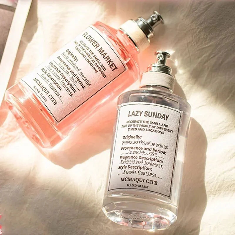 New Lazy Weekend Perfume Natural Fresh Citrus Charm Eau De Parfum Unisex Fireplace Small Niche Perfume Lasting Fragrance Perfume