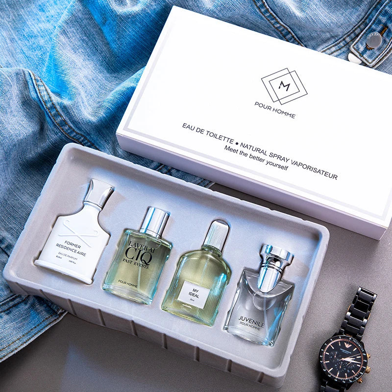 Brand Floral Fragrance Women's Perfume Set Long-lasting Light Fragrance Fresh Charming Kiss Gift Box Flower Of Story Sexy Spray