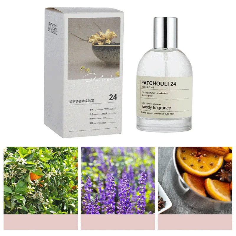 Laboratory Perfume Sandalwood Black Tea Ladies Long-lasting Light Fragrance Niche Fresh Unisex Elegant Woody Cologne Perfume