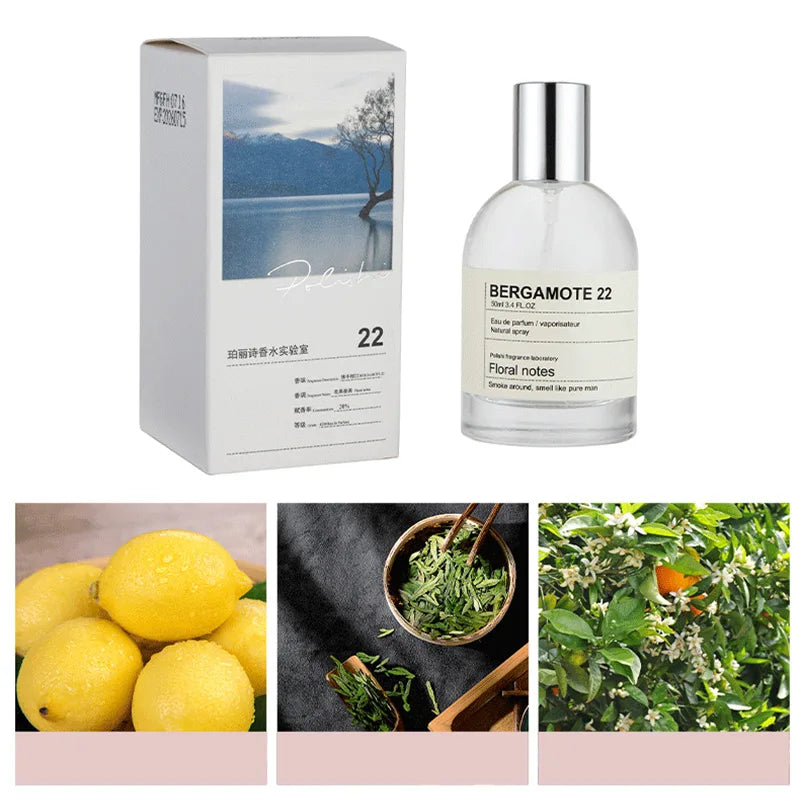 Laboratory Perfume Sandalwood Black Tea Ladies Long-lasting Light Fragrance Niche Fresh Unisex Elegant Woody Cologne Perfume